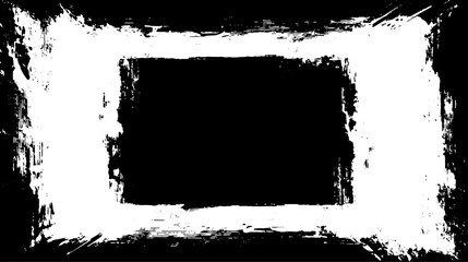 Grunge Frame Border Texture Background Design