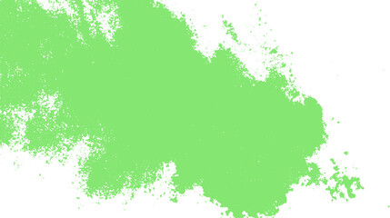 Green Paint Splash Grunge Texture Close Up