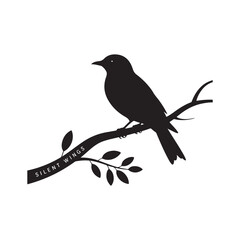 Obraz premium silhouette of a bird