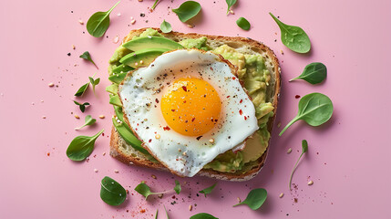 poached egg with toast