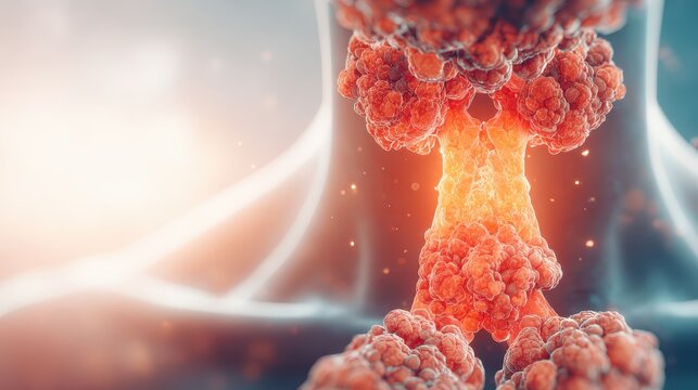 Bright Colorful Illustration of Molecular Interaction and Reaction - Powered by Adobe