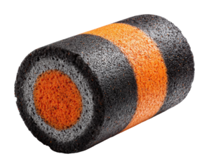 Roller in action home improvement product isolated on transparent background