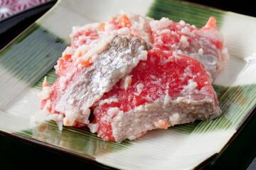 飯寿司（紅鮭）