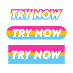 try now vector design