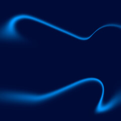 Abstract Blue Wave Background: Elegant Swirls for Design Projects