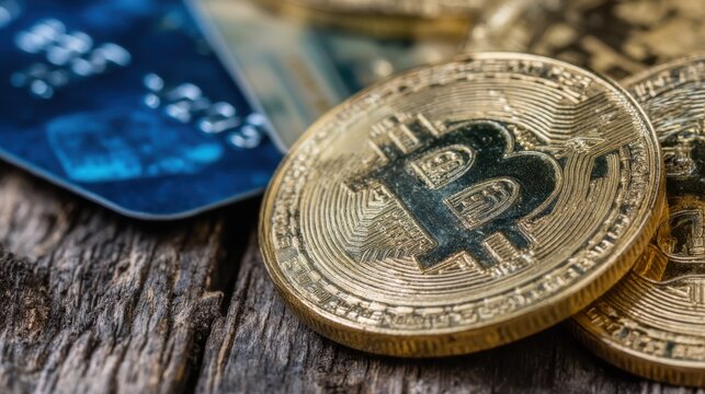 Bitcoin investment trends global market financial analysis digital economy close-up view cryptocurrency insights - Powered by Adobe