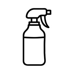 Spray Bottle For Pesticide Or Watering Icon For Web And Graphic Design