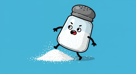 Angry salt shaker