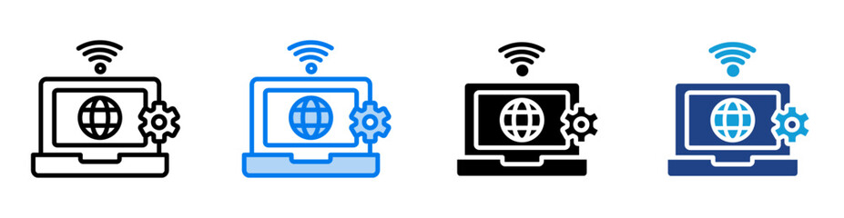 Remote icon set multiple style collection