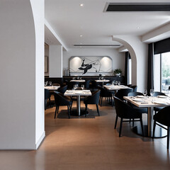 interior of a modern kitchen