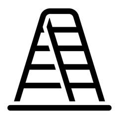 ladder glyph icon