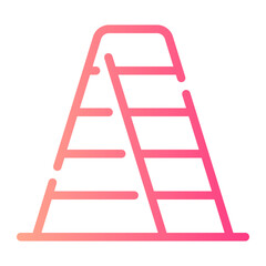 ladder gradient icon