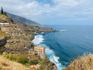 the old water pumping station in Los Realejos, Tenerife 
