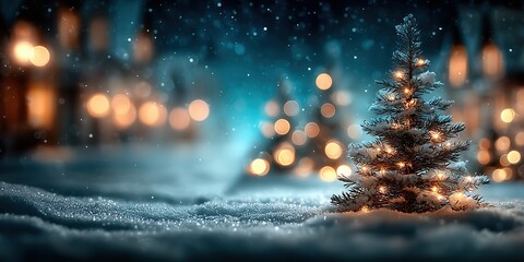 Close-up of a miniature Christmas tree on Christmas Day.