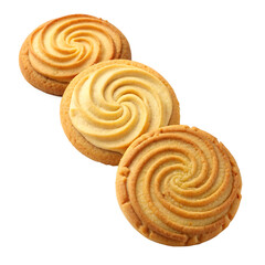 Fototapeta premium Spiral Roll Butter Biscuit Cookie
