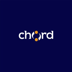 wordmark Chord modern logo design ideas