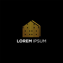 Luxury house logo modern design ideas