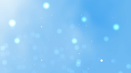 Light blue background with many bokeh style light spots. Suitable for digital backgrounds, web design, presentations, and creative projects. - Powered by Adobe