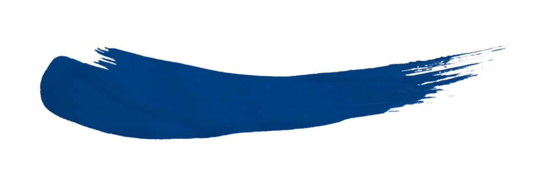 blue watercolor background. Artistic hand paint. Isolated on transparent background.