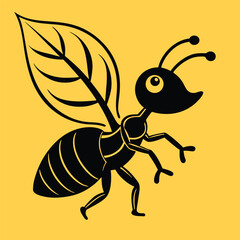design logo vector icon illustration ant