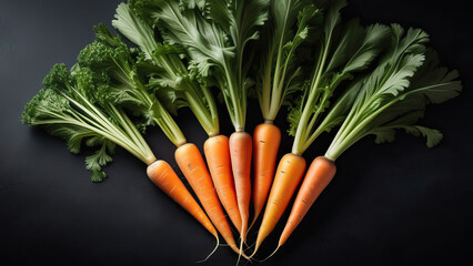 Carrot root vegetable organic harvest vitamin healthy eating