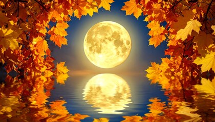 autumn leaves of the moon