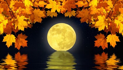autumn leaves of the moon
