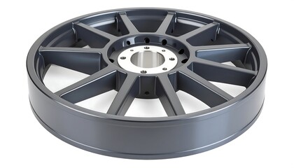 Obraz premium Industrial drive wheel