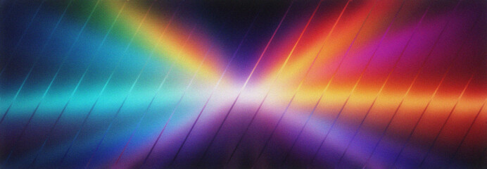 Vibrant rainbow spectrum with light streaks creates a stunning colorful background for creative projects and modern designs, offering a unique and dynamic visual impact