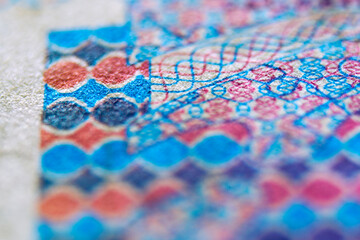 Abstract Colorful Patterns with Textures and Vibrant Hues