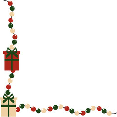 Christmas Corner with Gift