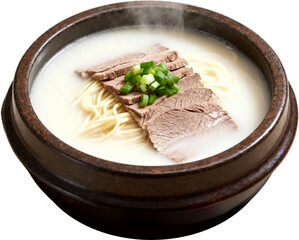 뜨거운설렁탕뚝배기요리