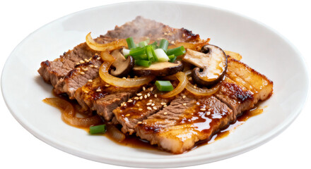 불고기정식한상차림