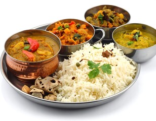 Indian food platter