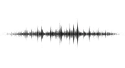 Naklejka premium Abstract Sound Waveform Graphic Design