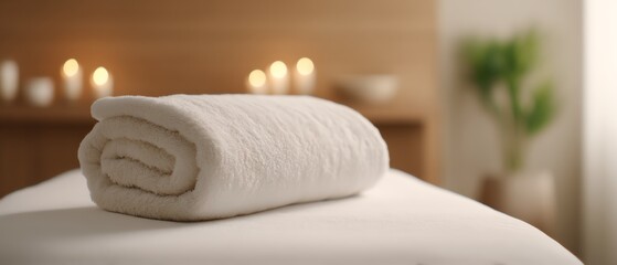 Massage spa mockup digital presentation, wellness treatment cosmetic design