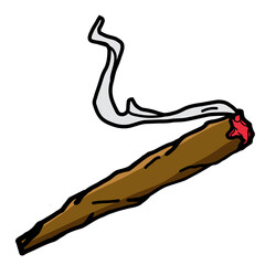 Ciggaretes hippie art