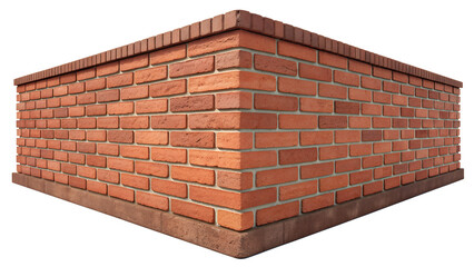 Obraz premium Small-Section-Brick-Wall
