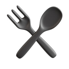 fork and spoon 3d. Cooking Essentials 3D