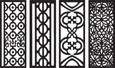 Creative Wall Panel Vector Bundle