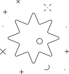 Y2k hand drawing doodles