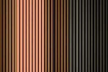 Obraz premium A vertically striped design features a smooth gradient of earthy tones, transitioning from light peach to dark gray.