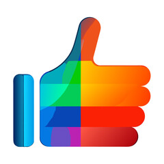 thumb up like symbol