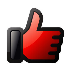 thumb up icon vector