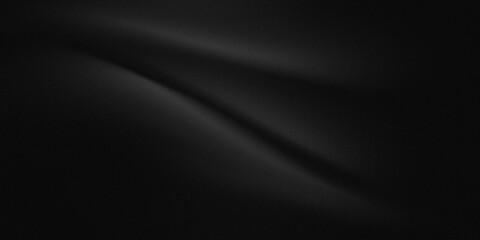 Abstract smooth black background with lines.