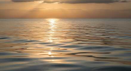 Obraz premium beautiful sunset over the sea