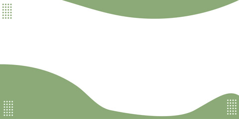 Fototapeta premium Abstract green wave pattern vector illustration for a nature-inspired eco-friendly background