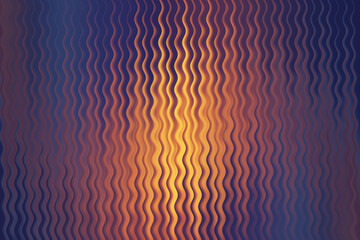 Abstract background with orange and purple wavy lines