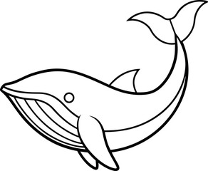 Naklejka premium dolphin vector illustration