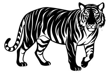 Obraz premium A realistic tiger